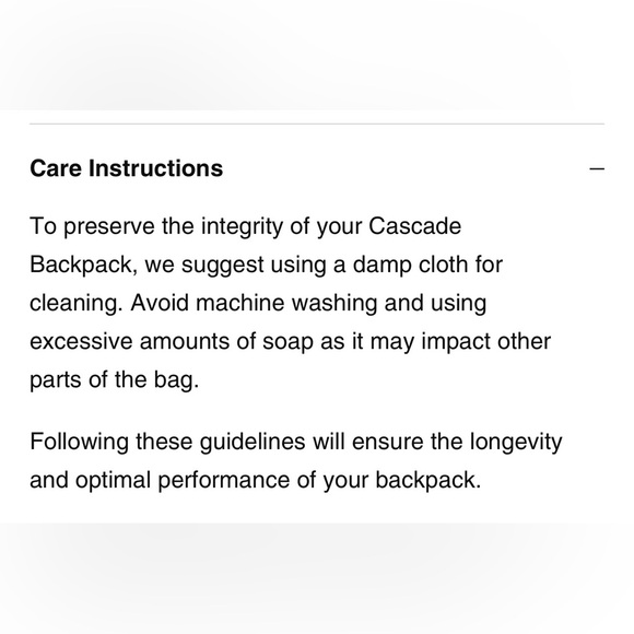 Black Cascade Backpack compact - Picture 9 of 9